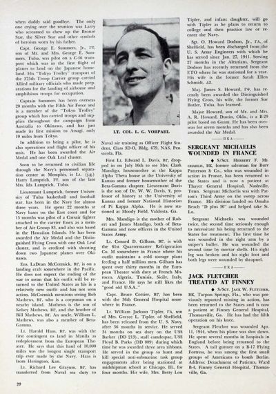 Sergeant Michaelis Wounded In France